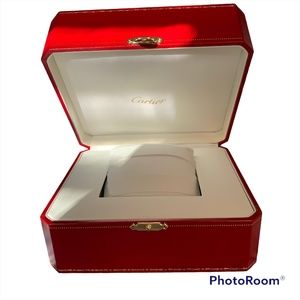 Authentic Cartier EMPTY Watch Box with pillow